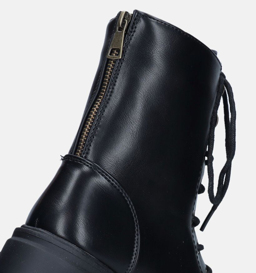 Posh by Poelman Bottines à lacets en Noir pour femmes (345505)