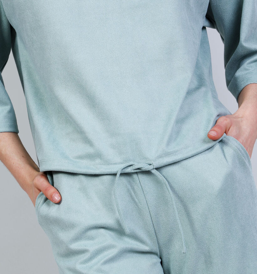 Vila Sudas String Top T-shirt en Vert pour femmes (374844)