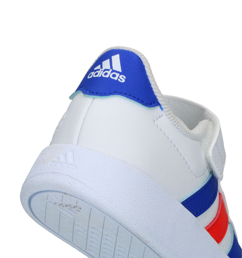 adidas Breaknet Witte Sneakers voor meisjes, jongens (318946) - geschikt voor steunzolen