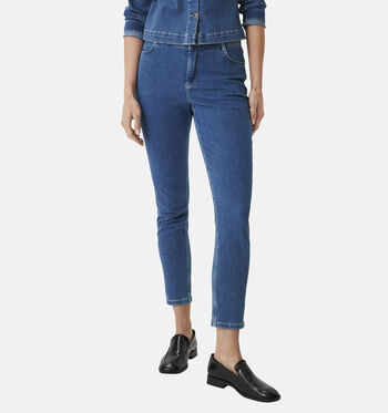 comma Jeans Blauw