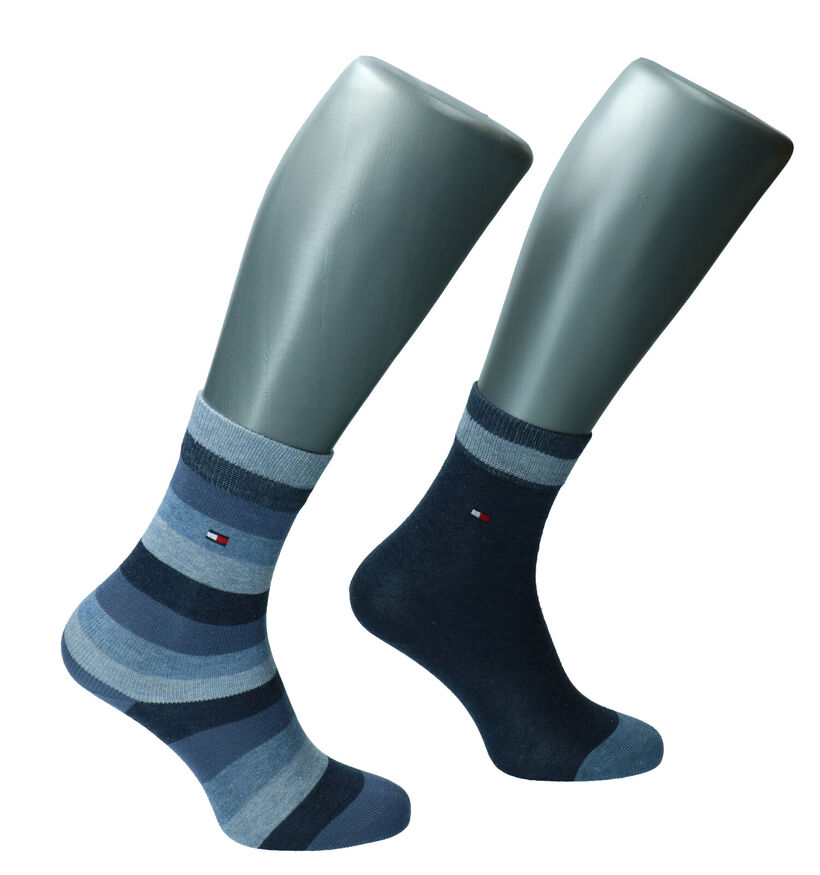 Tommy Hilfiger Chaussettes en Bleu - 2 Paires (216585)