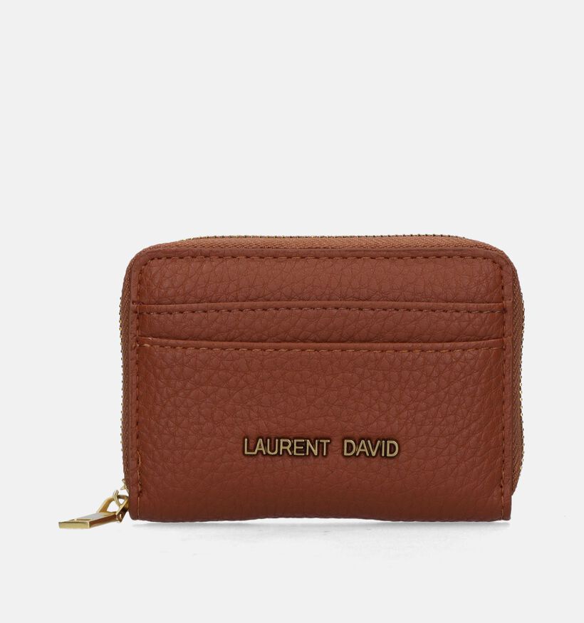 Laurent David Estee Cognac Kaartenhouder voor dames (349797)