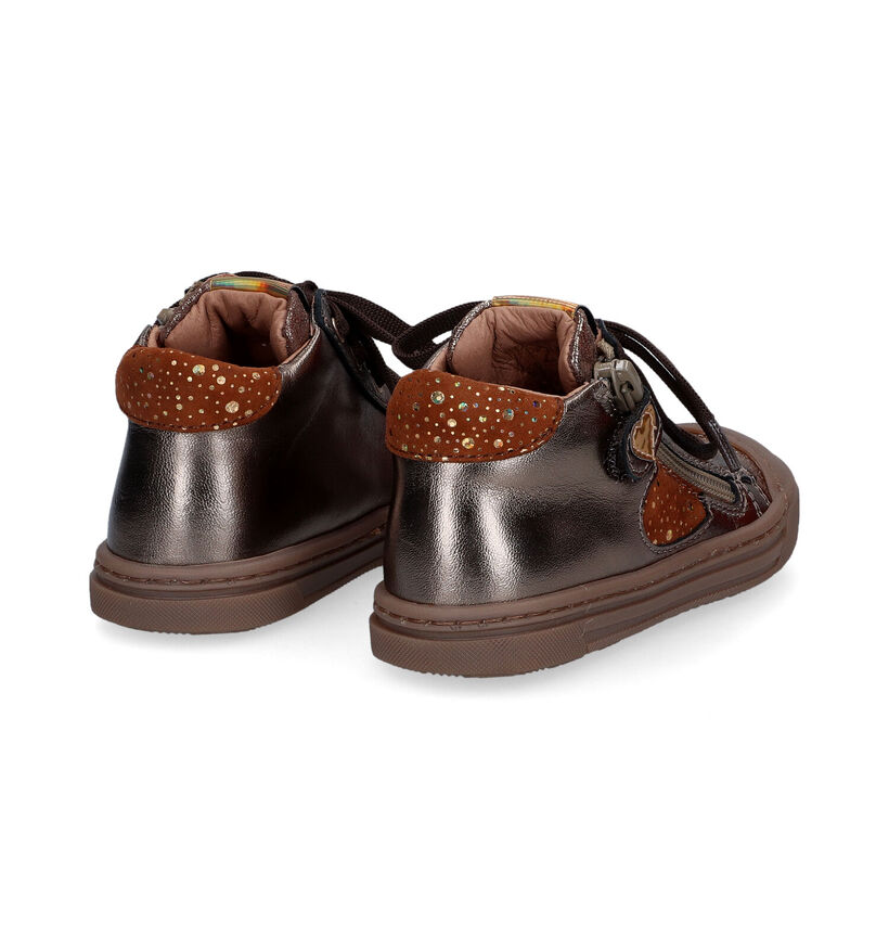 FR by Romagnoli Bronzen Babyschoenen in leer (314522)