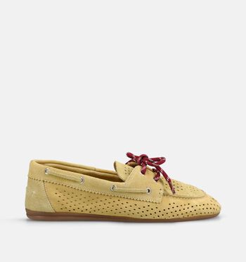Shoecolate Low Lage schoenen Geel/Beige/Cognac