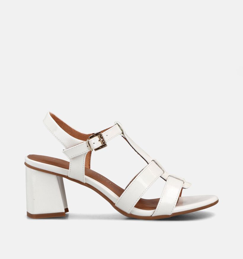 Marco Tozzi Sandales &agrave; talons en Blanc pour femmes (371867)