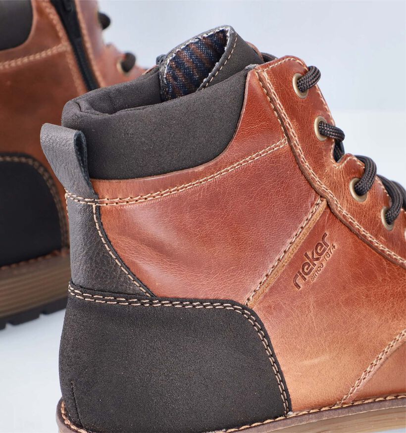 Rieker Chaussures classiques en Cognac pour hommes (347452) - pour semelles orthopédiques