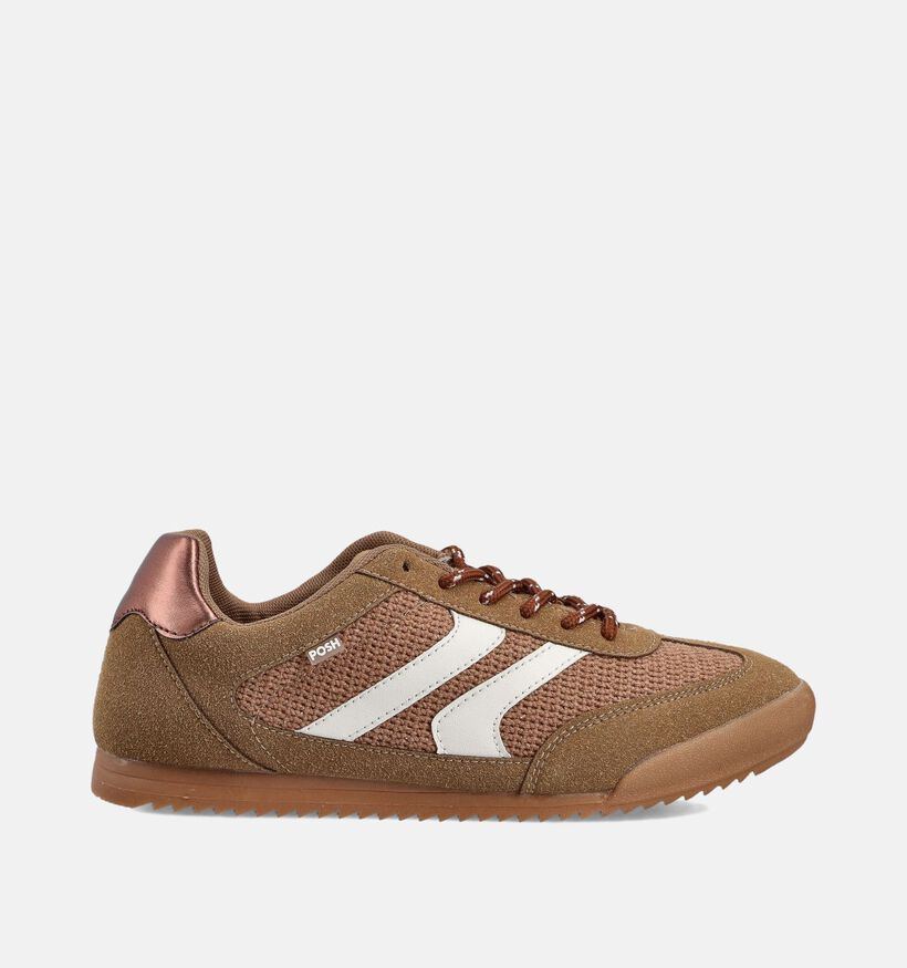 Posh by Poelman Chaussures plates en Marron pour femmes (367969) - pour semelles orthopédiques