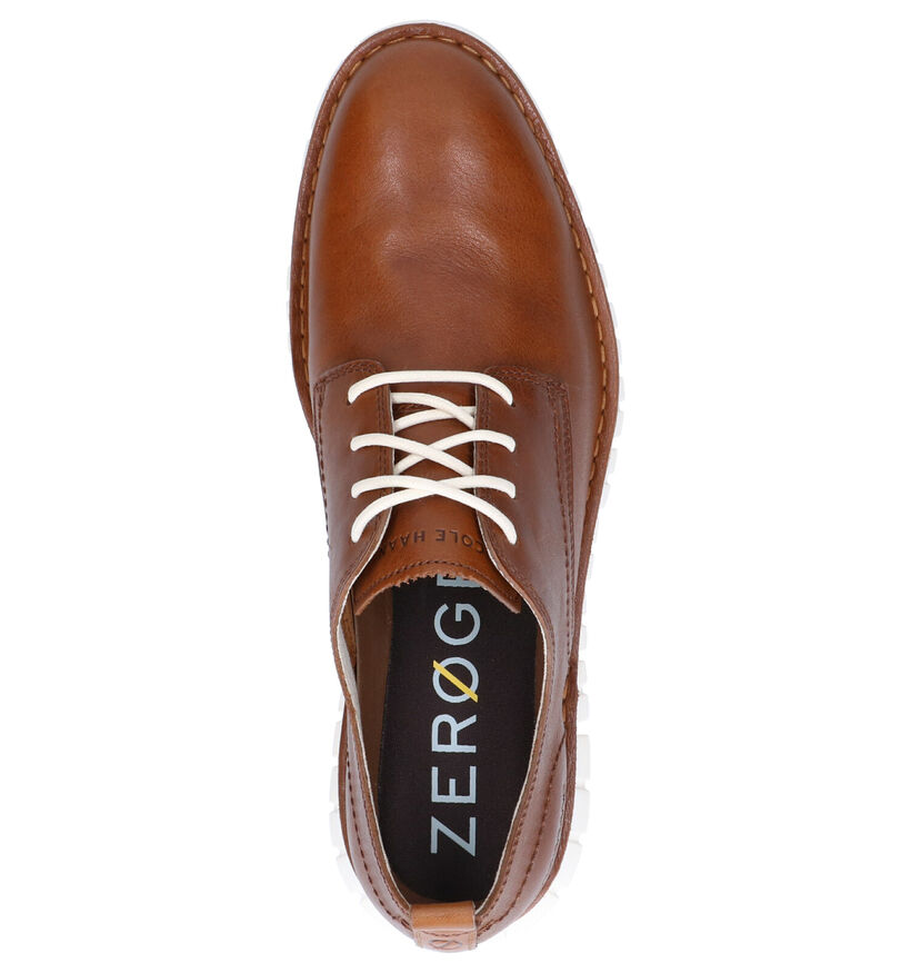 Cole Haan Cognac Veterschoenen in leer (267612)