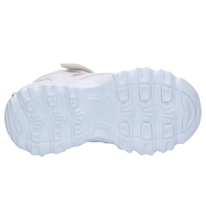 K3 Baskets basses en Blanc en simili cuir (259855)