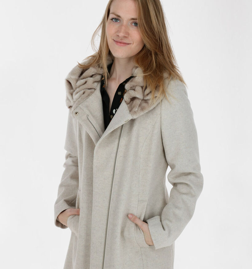 comma Manteau en Beige (280349)
