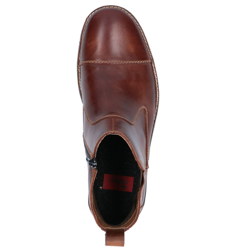 Rieker Chelsea Boots en Marron en cuir (262170)