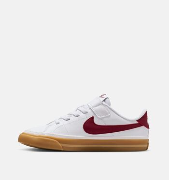 Nike Court Low Baskets White/ Team Red/ Gum/ Yellow/Light Silver/ White/ Gum