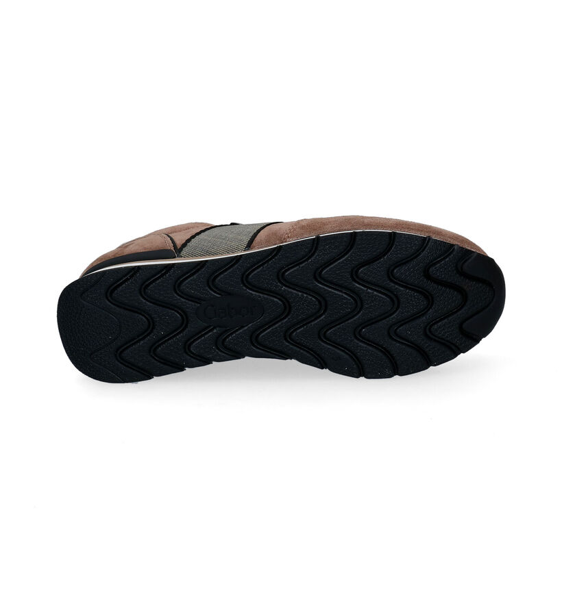 Gabor OptiFit Chaussures à lacets en Brun pour femmes (297237) - pour semelles orthopédiques