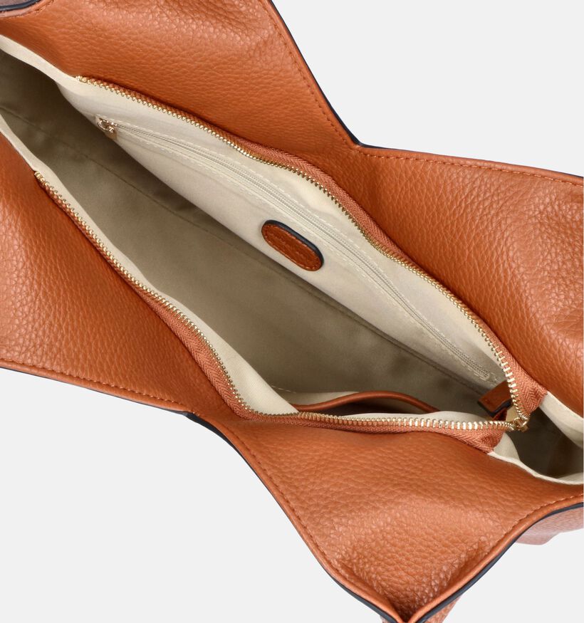 Laurent David Estée Cognac Schoudertas voor dames (349789)