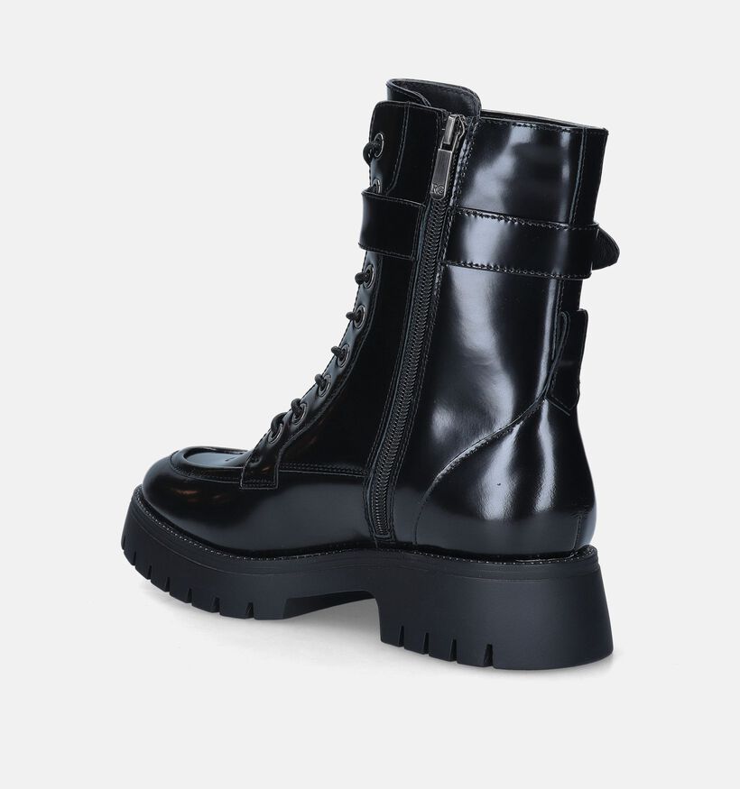 Regarde Le Ciel Leticia Zwarte Veterboots voor dames (347348)