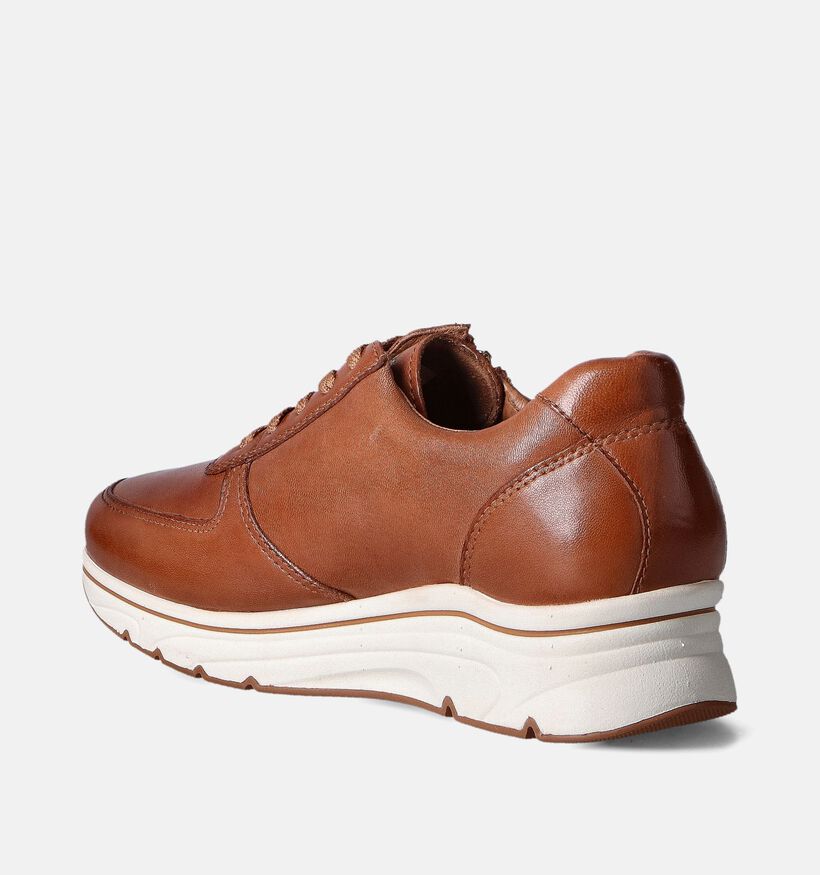 Tamaris Relax Fit Cognac Sneakers voor dames (351843) - geschikt voor steunzolen