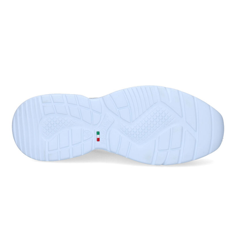 NeroGiardini Baskets casual en Blanc pour femmes (307959) - pour semelles orthopédiques