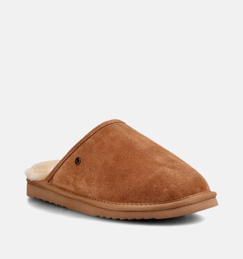 Warmbat Pantoufles Cognac/Marron/Taupe/Vert