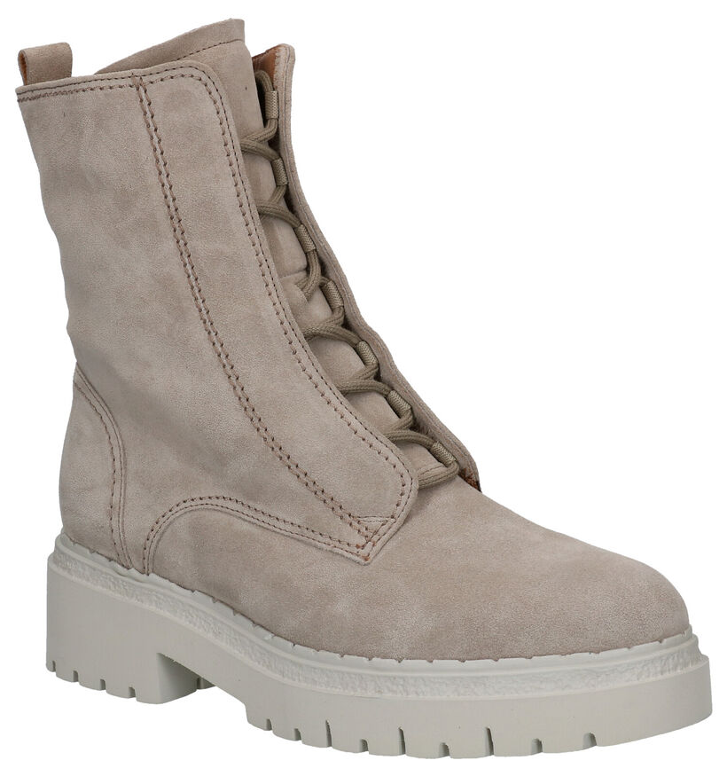 Gabor OptiFit Bottines en Taupe pour femmes (297391) - pour semelles orthopédiques
