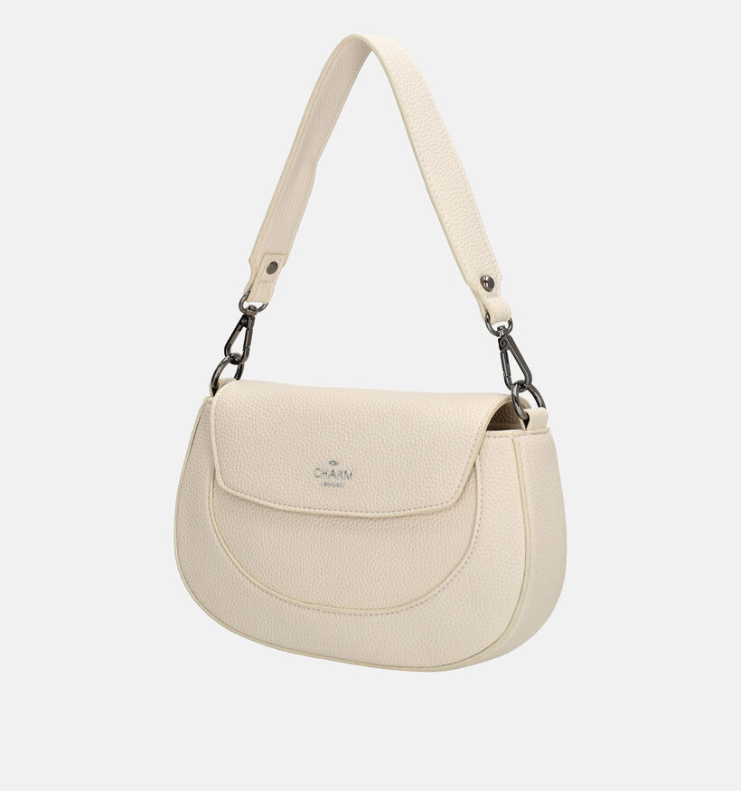 Charm London Ecru Schoudertas voor dames (358957)
