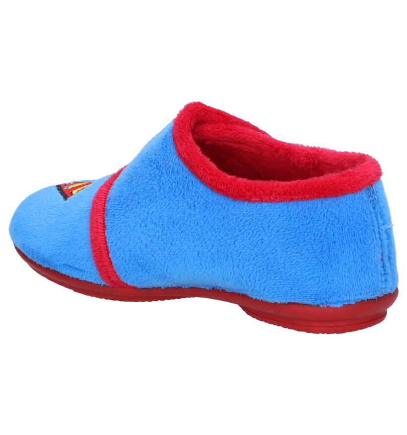 Ani Superman Pantoufles en Bleu pour garçons (317263)