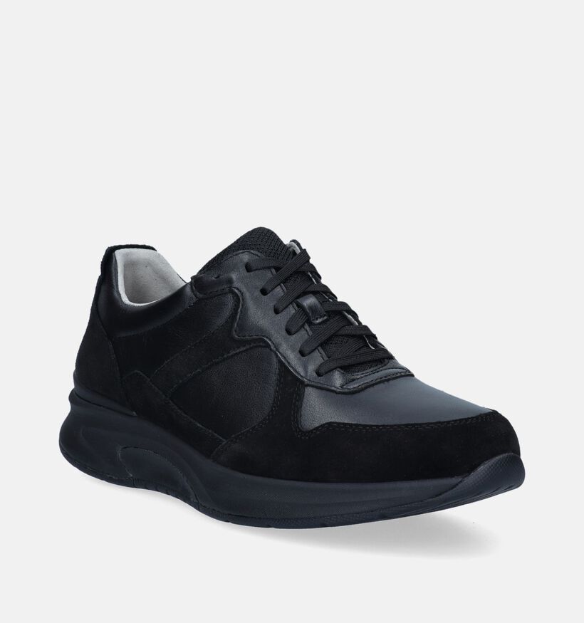 Pius Gabor Zwarte Veterschoenen voor heren (347462) - geschikt voor steunzolen