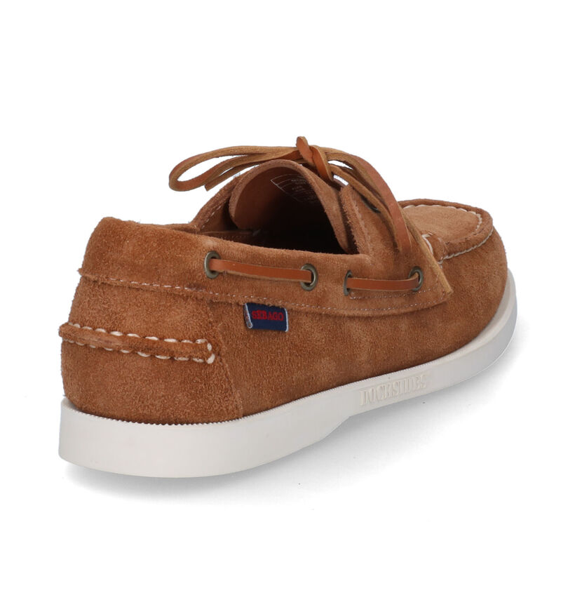 Sebago Dockside Portland Flesh Out Kaki Bootschoenen voor heren (336839)