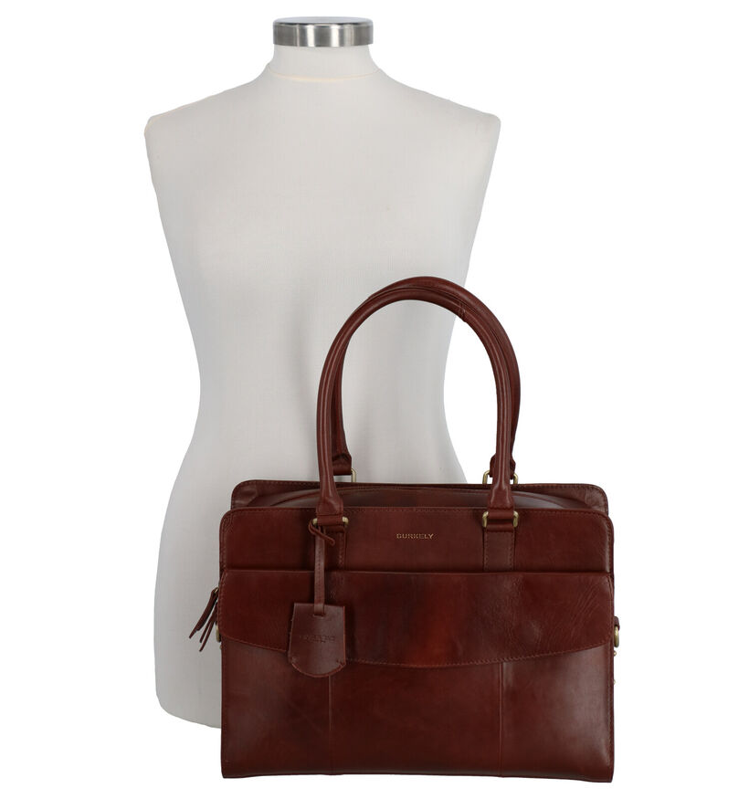 Burkely Edgy Eden Sac Professionnel en Marron en cuir (260935)