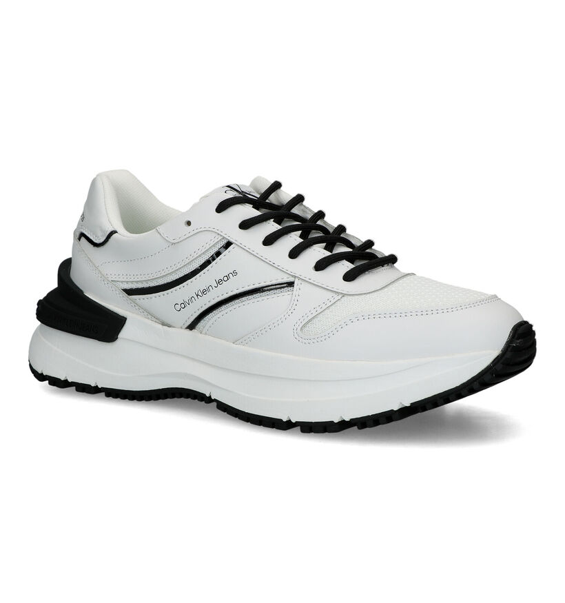 Calvin Klein Chunky Witte Sneakers voor dames (318624) - geschikt voor steunzolen