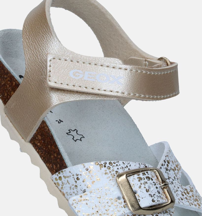 Geox Adriel Gouden Sandalen voor meisjes (352933)