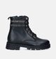 Little David Proud Bottines en Noir pour filles (349382) - pour semelles orthopédiques