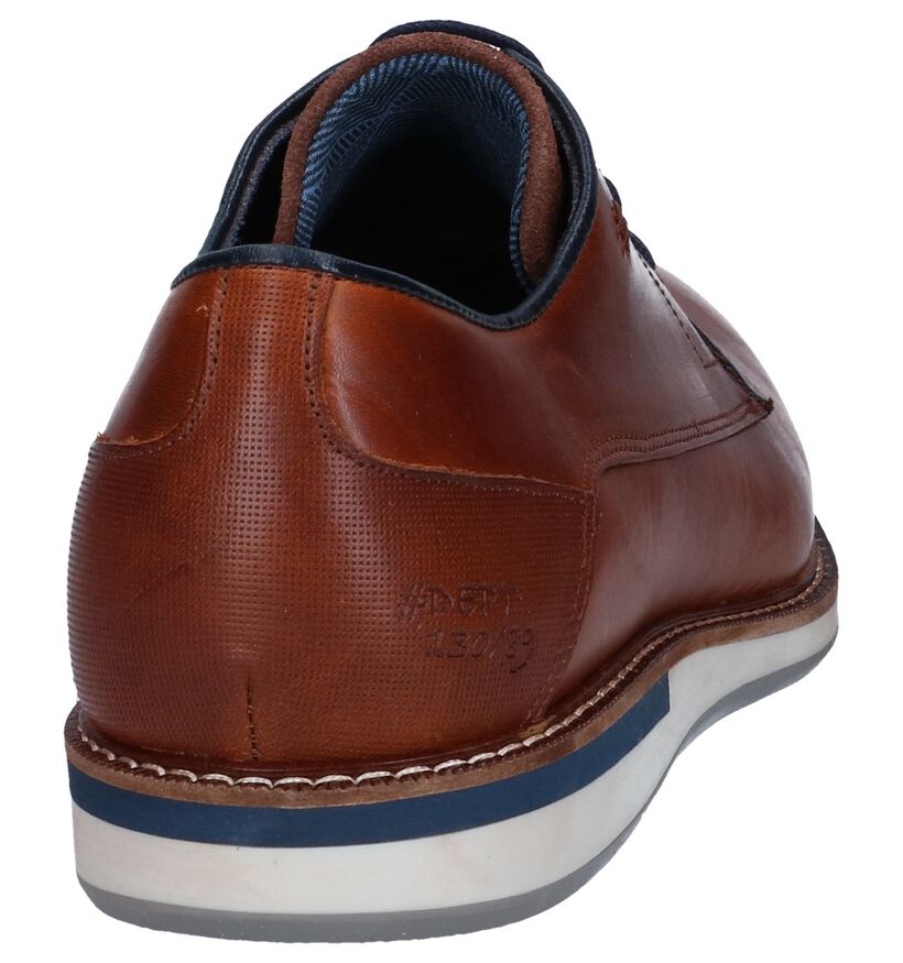 Bullboxer Chaussures habillées en Cognac en cuir (260614)