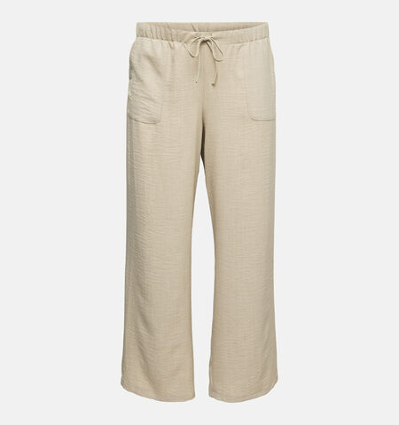 Vero Moda Curve Broeken Beige