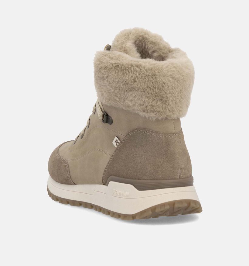 Rieker R-Evolution Baskets montantes en Beige pour femmes (347456) - pour semelles orthopédiques