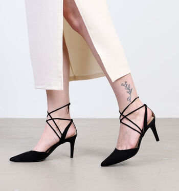 Signatur Escarpins Noir/Rose