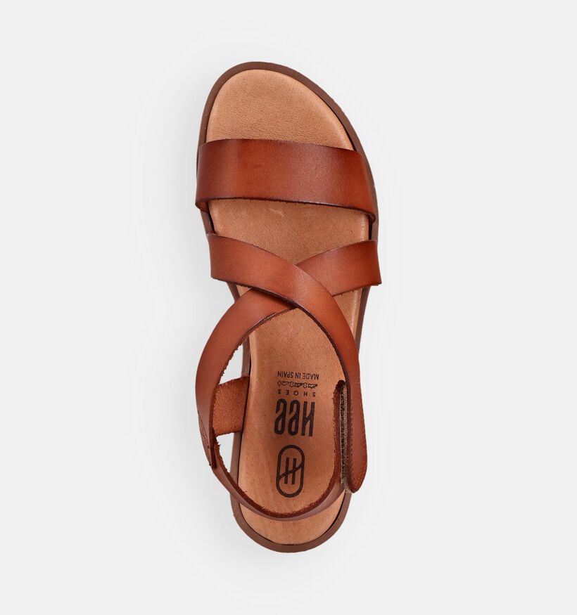 Hee Cognac Sandalen voor dames (372490)