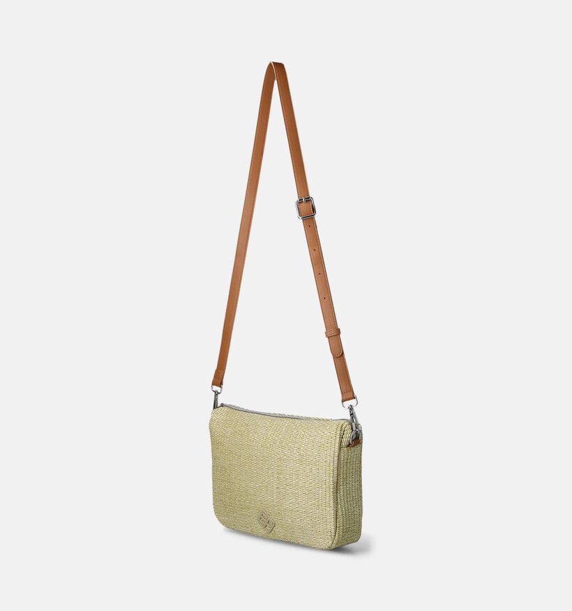 Pepe Moll Rafia Sac à bandoulière en Beige pour femmes (359011)