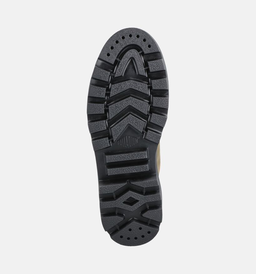 Palladium Pampa Kaki Veterboots voor heren (378427) - geschikt voor steunzolen