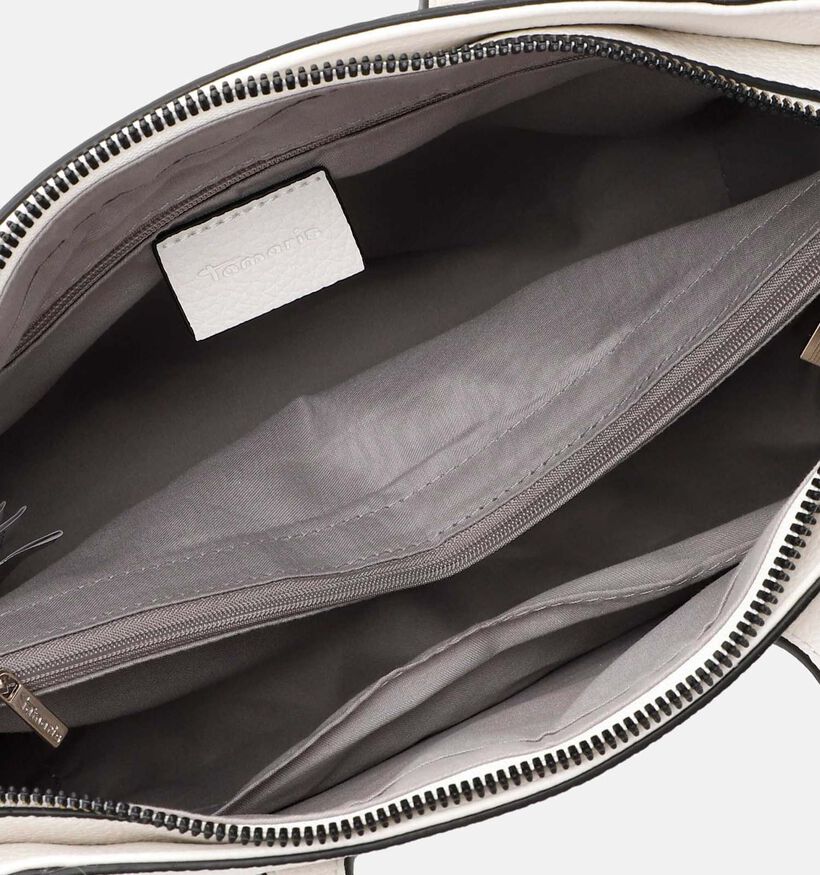 Tamaris Finja Cabas zippé en Blanc pour femmes (355637)