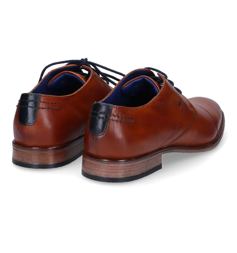 Bugatti Rinaldo Chaussures habillées en Noir pour hommes (327840)