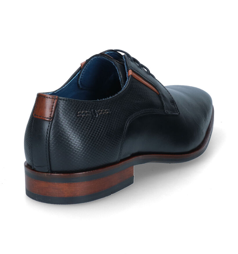 Berkelmans Sameiro Chaussures classiques en Noir pour hommes (363828) - pour semelles orthopédiques