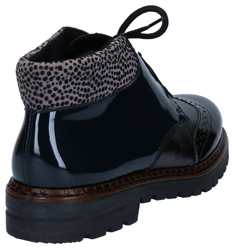 Rieker Chaussures confort en Noir en simili cuir (298603)