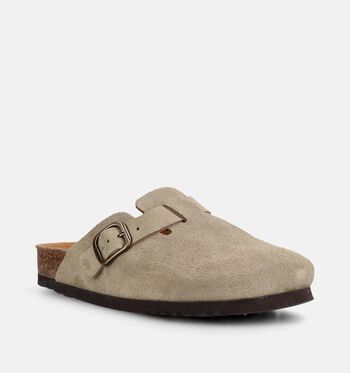 Scholl Slippers Beige/Taupe/Groen