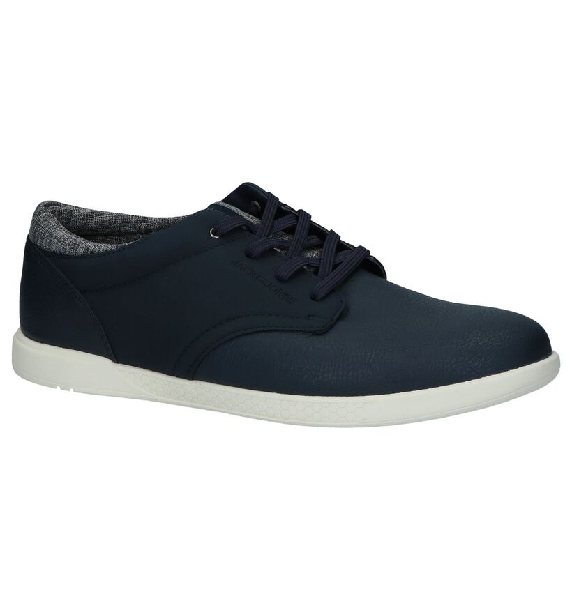 Zwarte Casual Veterschoenen Jack & Jones Jamie in kunstleer (240949)