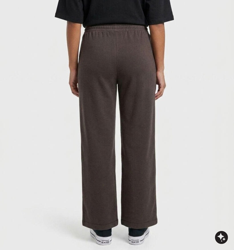 Guess Donkerbruine Wijde Broek voor dames (375894)