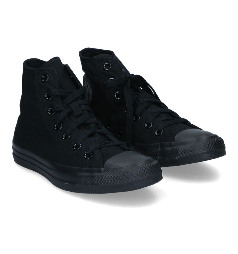 Converse CT All Star Hi Baskets en Blanc en textile (317442)
