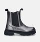 Milo & Mila Bottines Chelsea en Argent pour filles (346911)