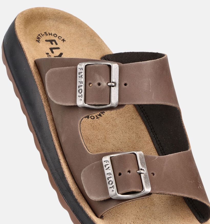Fly Flot Taupe Slippers voor heren (374183)