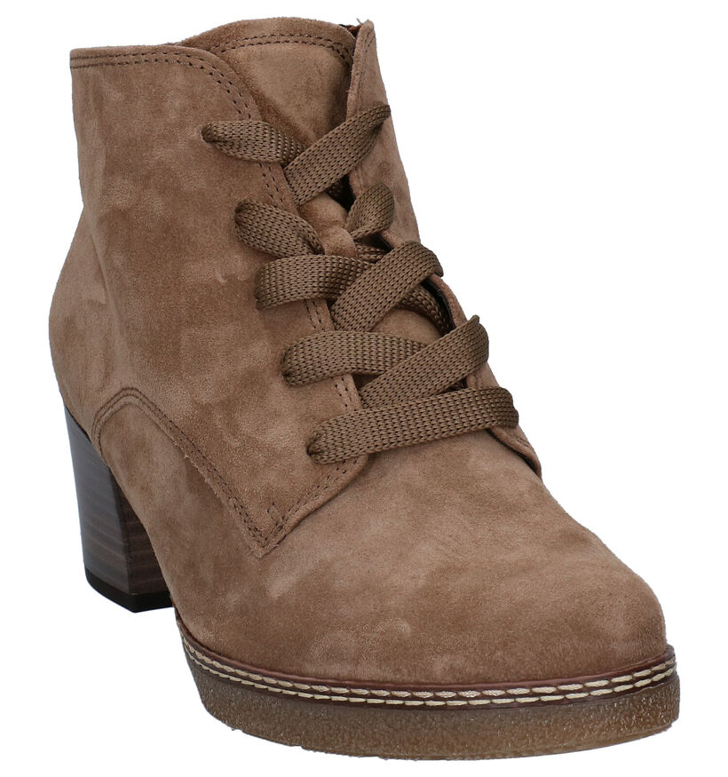 Gabor OptiFit Bordeaux Enkellaarzen in nubuck (282429)