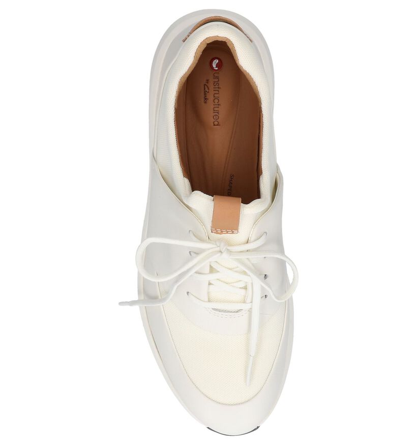 Clarks Chaussures à lacets en Blanc en cuir (241587)